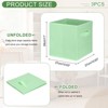 Unique Bargains Fabric Storage Bins 3 Pcs - 2 of 4