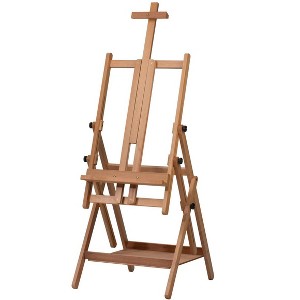Cappelletto Melina Multi Media Easel for Painting - Handmade Premium Italian Wooden Easel, Beechwood, Adjustable for Oils, Acrylics, Watercolors, Fits - 1 of 4