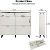 COZONY Multi-Door Shoe Cabinet Collection, Flip-Up Door Shoe Organizer with Adjustable Shelves, Freestanding Entryway Storage for Home - 2 of 4