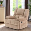 MAYEERTY Caml Oversized Rocking Recliner Chair for Adults, Perfect for Living Room - 4 of 4