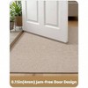 Front Door Indoor 21 inchx 31 inch Ultra Non Slip Rubber Backed Dirt Trapper Low Profile Washable Easy Clean Entry Entryway - 3 of 4
