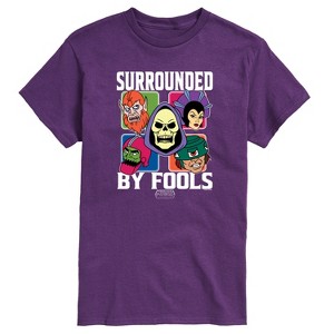 Men's - Masters of the Universe - Skeletor Surrounded By Fools Short Sleeve Graphic T-Shirt - 1 of 4