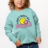 The Juniper Shop SmileyWorld Don't Burst My Bubble Toddler Sweatshirt - 3 of 4