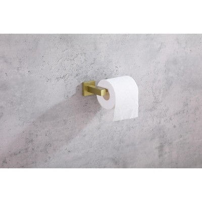 Brushed Gold Stainless Steel 4-Piece Bathroom Hardware Set