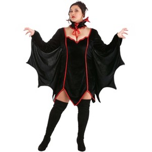 HalloweenCostumes.com Women's Plus Size Lady Dracula Costume - 1 of 4