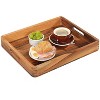 ZASSENHAUS Wood Serving Tray, Acacia, rectangular - 3 of 4