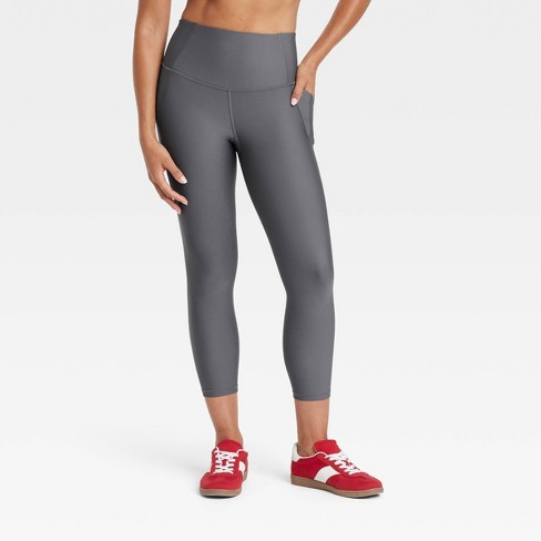 Dark grey capri leggings hotsell