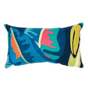 Liora Manne Visions III Garden Indoor/Outdoor Pillow.. - 1 of 4