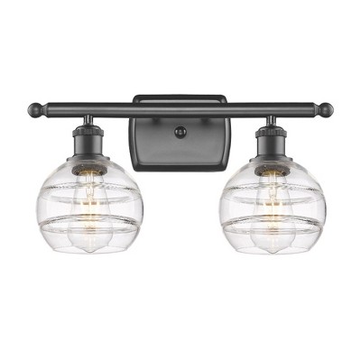 Rochester - 2 Light Bath Vanity In Industrial Style-8.88 Inches Tall and 15.88 Inches Wide