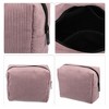 Unique Bargains Women's Portable Travel Makeup Bag 1 Pc - 3 of 3