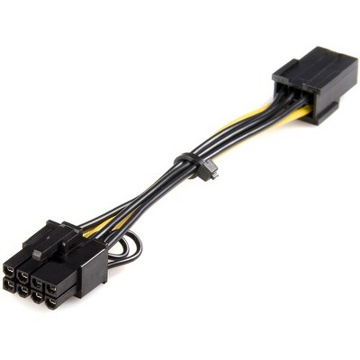 StarTech.com Power Adapter Cable - PCI Express - 6 Pin - 8 Pin - PCIeStarTech.com Power Adapter Cable - PCI Express - 6 Pin - 8 Pin - PCIe - 6.1