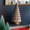 Whisen 11.8" Bohemian Styled Eye Cathcing Brown Ceramic Tree with Shiny Metallic Finish, Christmas Decor - Multicolor - 3 of 4