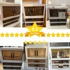 Lycvki 1 Door Foldable Transparent Large Capacity Cosmetics Storage Box with 1 Drawer - 3 of 4