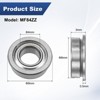 Unique Bargains Durable Chrome Steel Flanged Ball Bearing 4 4mm x 8mm x 3mm - 3 of 4