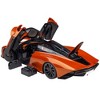 McLaren Speedtail Volcano Orange Metallic with Black Top and Suitcase Accessories 1/18 Model Car by Autoart - image 2 of 4