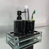 JANSNO Exquisite 3 Piece Soap Dispenser and Toothbrush Holder with Tray - 4 of 4