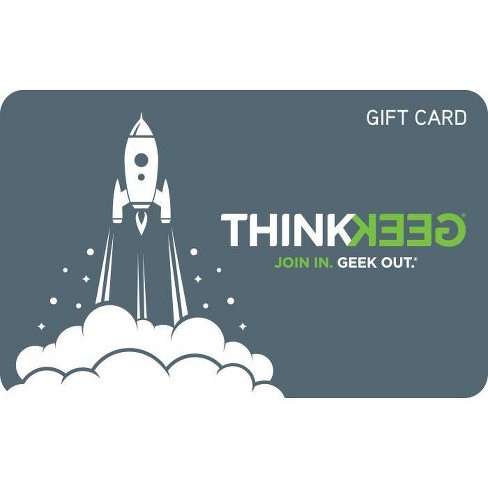 Thinkgeek Gift Card Email Delivery Target