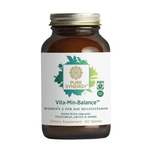 Pure Synergy Vita•Min•Balance® for Women – Multivitamin with Adaptogens for Energy & Hormone Health – 60 Tablets - 1 of 4