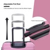 KTMBDW Luggage Sets PC+ABS Durable Suitcase Double Wheels TSA Lock - 2 of 4