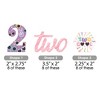 Big Dot of Happiness Two Cool - Girl - DIY Shaped Pastel 2nd Birthday Party Cut-Outs - 24 Count - 2 of 4