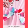 PATPAT L.O.L. Surprise! Toddler Kids Girls Clothes 2PCS Outfits Ruffle Sleeveless Top and Plaid Print Shorts Set - 4 of 4