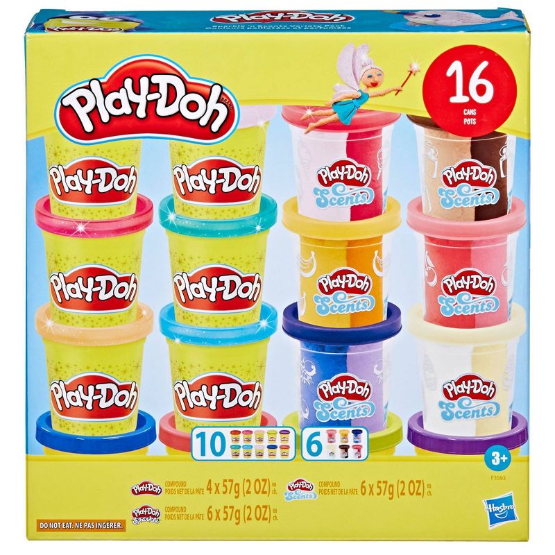 Play-Doh Sparkle and Scents Variety Pack Spring Colors Great For Easter Crafts, 3 of 9