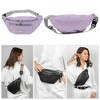 Unique Bargains Bamboo Leaves Pattern Fanny Pack 1 Pc - 2 of 4