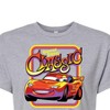 Women's - Disney - Radiator Springs Classic Lightning McQueen Cropped Graphic T-Shirt - 2 of 4