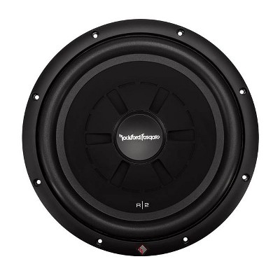 Rockford Fosgate R2SD2-12 12" 500W Prime R2 Shallow/Slim 2-Ohm DVC Subwoofer Sub