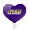 James Madison University Dukes Logo Heart Love Cupcake Picks Toppers Decoration Set of 6 - 2 of 4