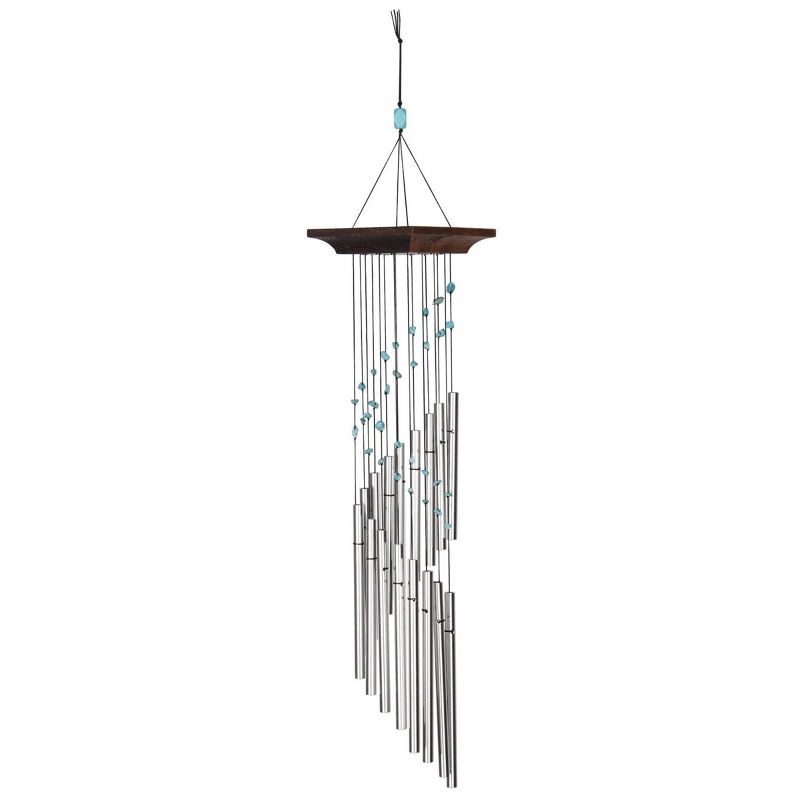 Woodstock Wind Chimes Signature Collection, Woodstock Mystic Spiral, 22'' Wind Chime, 1 of 9