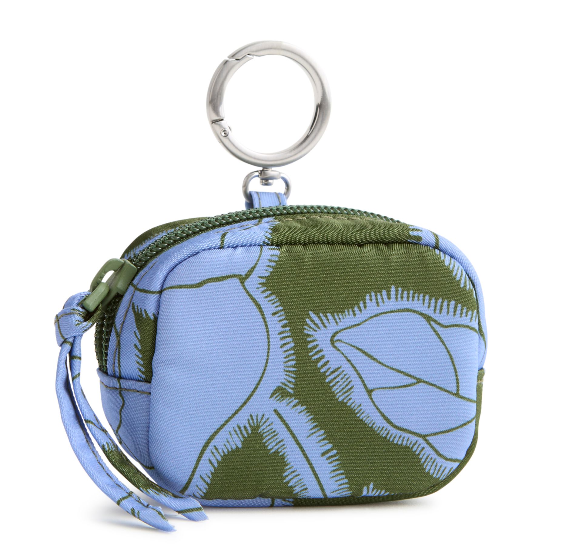 Vera Bradley Women's Nylon Zip Earbud Bag Charm