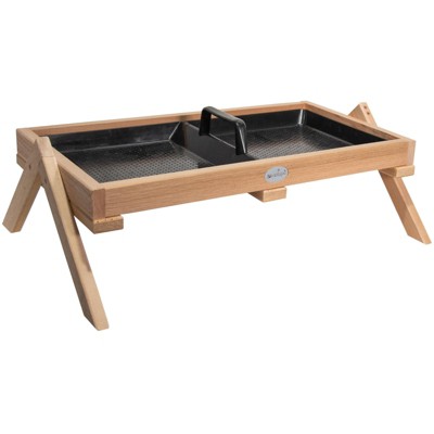 JCS Wildlife Cedar Platform Ground Feeder XL