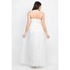 I AM A FASHION JUNKY Glittered Straps Mesh Tulle Maxi Dress - 2 of 2