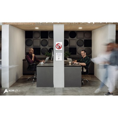 4\"W X 6\"H Sign Holder Side Load Photo Frame Slant Back Tabletop