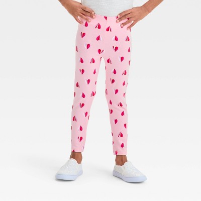 Toddler Girls' Hearts Printed Pants - Cat & Jack™