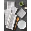 5pc Cotton Foodie Dishtowel and Dishcloth Set - Design Imports - 3 of 4