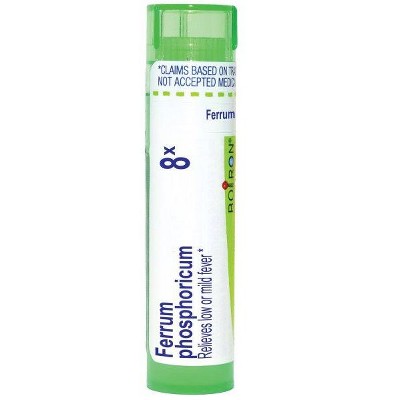 Ferrum Phosphoricum 8X by Boiron Homeopathic Single Medicine For Cough, Cold & Flu  -  80 Pellet