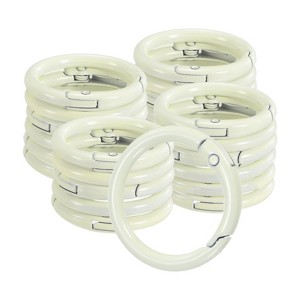 Unique Bargains Metal Spring O Rings Zinc Alloy Durable Multipurpose Lightweight Buckle - 1 of 4