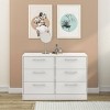 Polifurniture Juliette 6 Drawer Dresser White - 3 of 4