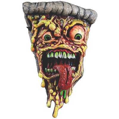 Trick or Treat Studios Pizza Fiend Face Mask Costume Mask - Yellow
