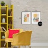 Stupell Industries Botanicals over Geometrics 2pc Framed Print Under Glass Set - 3 of 4