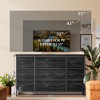 10 Drawer Dressers for Bedroom, Tv Stand Dresser for 55", Chests of Drawers with Power Outlet - 2 of 4