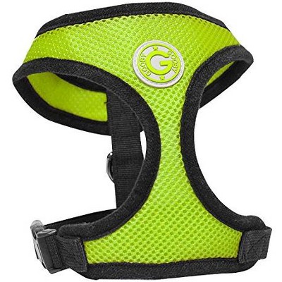 Gooby Soft Breathable Mesh Dog Harness for Small Pets, Large, Green