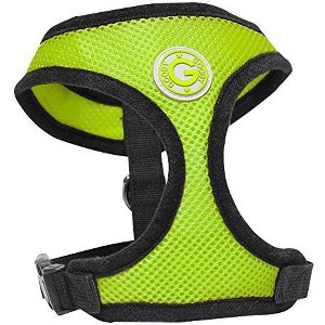 Gooby Soft Breathable Mesh Dog Harness for Small Pets, Large, Green - 1 of 1