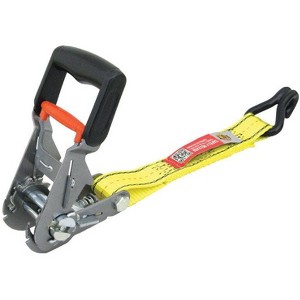 Progrip 350600 Heavy Duty Double J Hooks Tie Down Straps, Steel / Polyester, 20' - 1 of 1