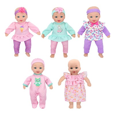 New Adventures Star Darlings:  8" Little Sweeties Baby Dolls 5 Pack, Ages 2+