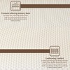 2-Inch Convoluted Copper-Infused Memory Foam Mattress Toppers, Cooling and Pressure Relieving with Airflow Design, - image 4 of 4