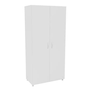 Santa Fe 2 Door Storage Cabinet White - Polifurniture