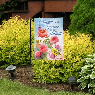 thumbnail image 2 of Briarwood Lane 'Always And Forever Doves' Bereavement Garden Flag – 12.5x18, Polyester 2 of 6